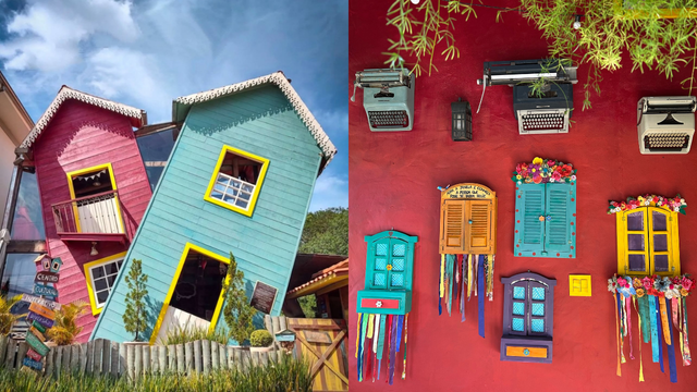 O que tem dentro da Casa Torta em Bichinho? Destino mostra que brincar não é coisa só de criança