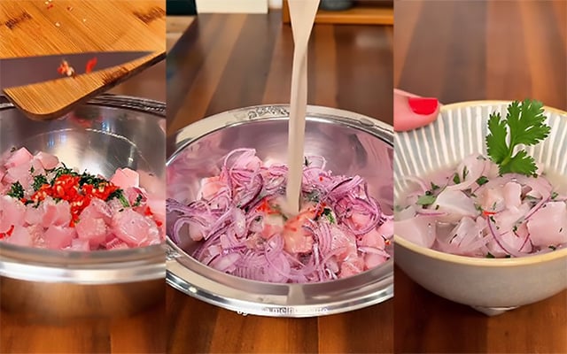 "O segredo é saber ponderar o limão e o sal": a receita clássica e deliciosa de um ceviche peruano
