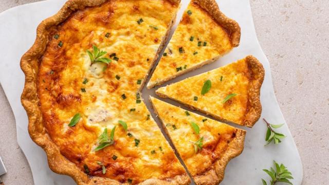  
Você vai querer fazer esse quiche de ricota até mesmo fora do almoço de Páscoa (Créditos: TudoGostoso)