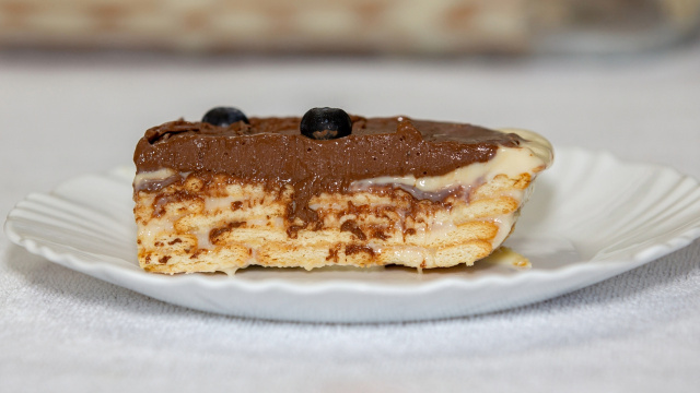 Esse pavê pode ser simples, mas o seu sabor é de outro mundo! (Créditos: TudoGostoso)