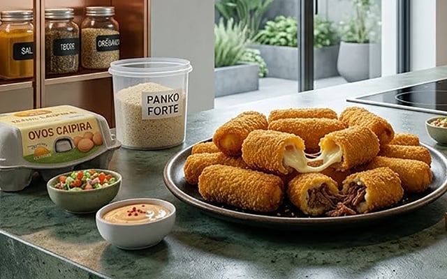 O melhor croquete de carne seca que eu já comi na vida: receita fácil de fazer para não pedir delivery no final de semana!