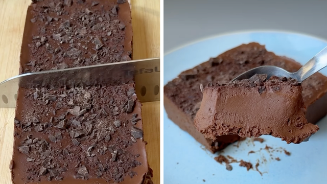 Essa sobremesa gelada cremosa de 2 ingredientes é a minha nova obsessão na cozinha: fácil de fazer, deliciosa e sem forno