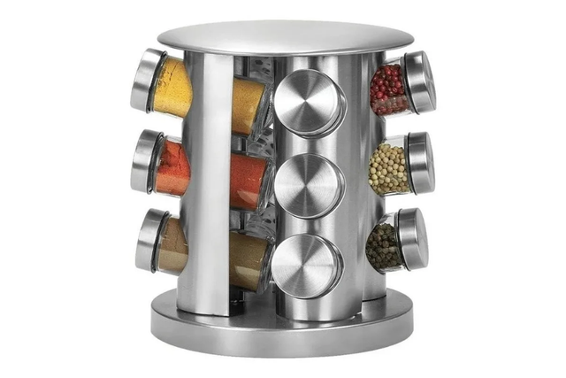 Tempero organizado e cozinha mais charmosa (Divulgação: Mercado Livre).