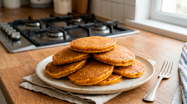 Se você ama o bolo de cenoura do TudoGostoso, precisa fazer essa panqueca que combina as duas receitas