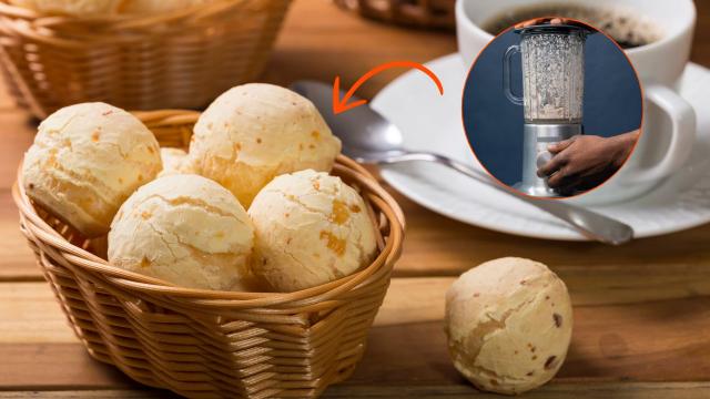 Tinha preguiça de fazer pão de queijo em casa até aprender essa receita no liquidificador, é muito fácil e rápida!