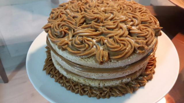 Bolo de churros. (créditos: TudoGostoso)