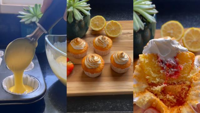 Cupcake de limão siciliano delicioso SEM LACTOSE: os intolerantes ao açúcar do leite estão viciados nessa receita
