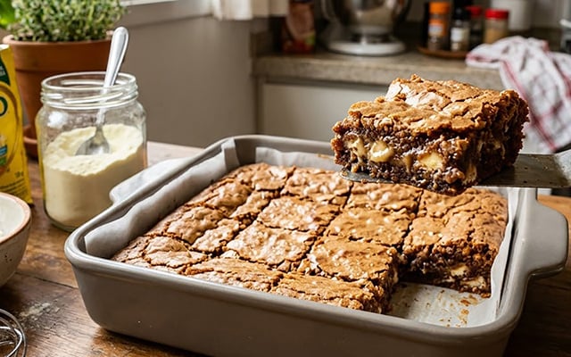 Nem chocolate, nem pistache: o novo sabor de brownie que vai te deixar viciado é esse!