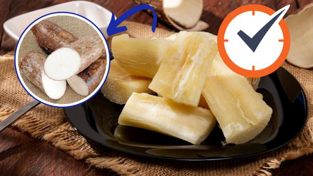 Esse é o tempo certo de cozimento da mandioca: do macio ao mais durinho, você decide