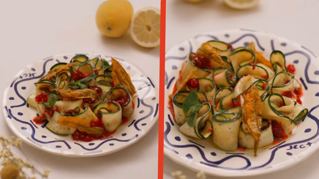 Como fazer uma entrada excepcional com uma simples abobrinha? Este chef francês compartilha uma receita prática e deliciosa que vai surpreender seus convidados