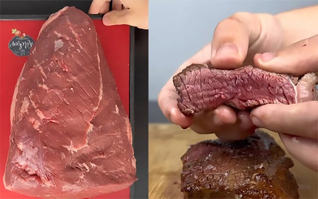 Nunca mais errei o ponto da carne na airfryer: truque de cozinheiro salvou o meu almoço