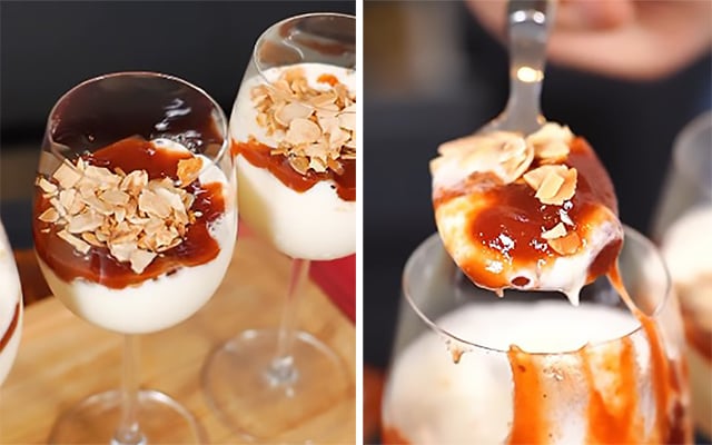 Sobremesa para o Natal precisa ser fácil, rápida e agradar todo mundo, igual essa mousse Romeu e Julieta!