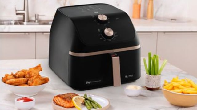 Air fryer para a família toda está no menor preço do ano na Amazon