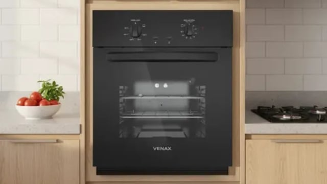 Forno de embutir a gás Venax de 50 litros está com o menor preço do ano na Amazon