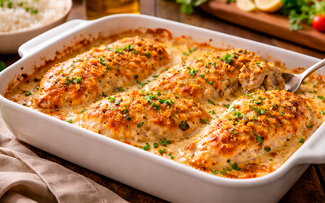 Receita de família com peito de frango que deixa todo mundo perguntando como você fez