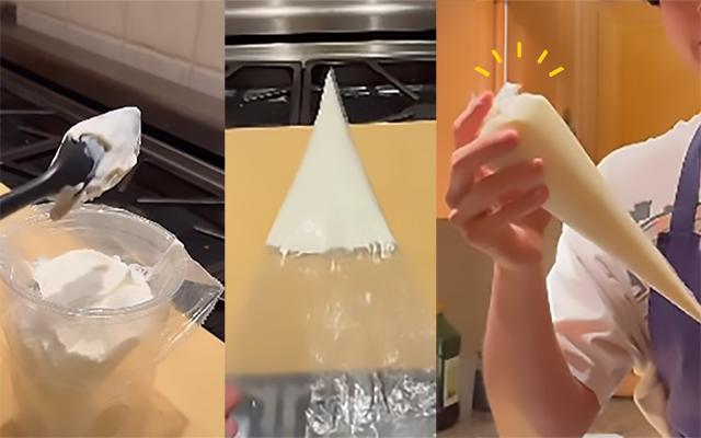 O jeito certo de usar saco de confeiteiro como profissional: sem bolhas de ar e sem explodir