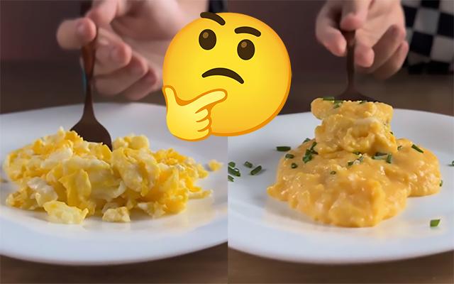 Seu ovo mexido é amador ou profissional? Veja como fazer dos dois jeitos e descubra qual é o mais cremoso