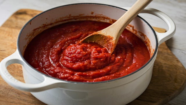 Quantos potes de extrato de tomate você consegue fazer com 5 quilos de tomate?
