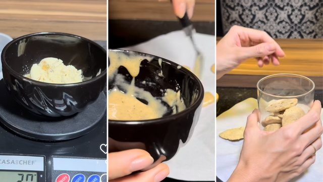 Adeus aditivos: aprendi como fazer biscoito proteico apenas com whey protein e água (receita muito fácil!)