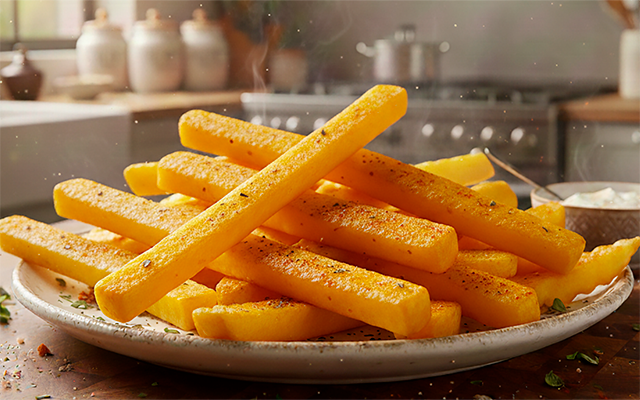 Esqueça o fast food: essa batata frita gigante caseira é muito mais gostosa e fica crocante e sequinha