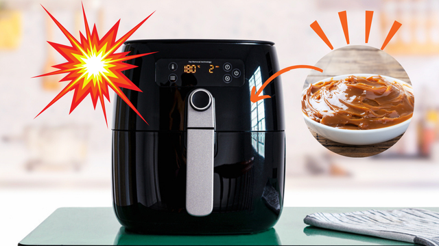 Atenção: receita de doce de leite na airfryer pode explodir a sua fritadeira