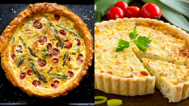 Massa quebrada ou folhada: qual a melhor opção para preparar quiche?