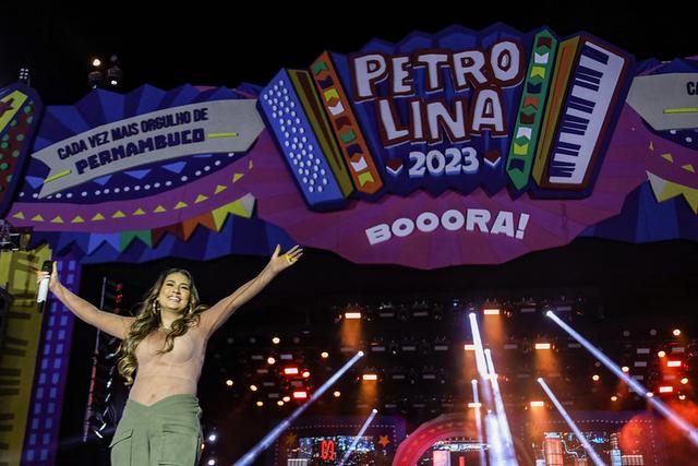 Simone foi uma das atrações do São João de Petrolina, realizado no município pernambucano entre os dias 15 e 26 de junho. (Crédito: Divulgação / Prefeitura de Petrolina)