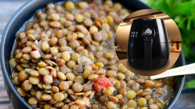 Lentilha na airfryer: descubra se é possível fazer a comida de ano-novo na fritadeira elétrica