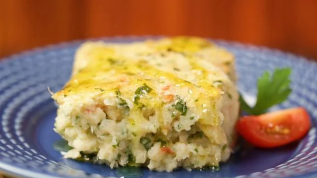 Suflê de bacalhau. (créditos: TudoGostoso)