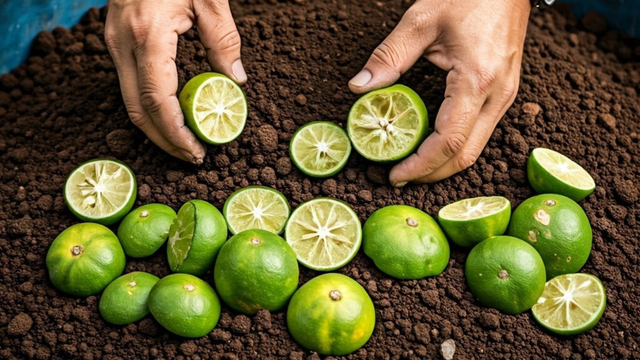 Por que as pessoas estão enterrando cascas de limão no jardim e para que elas são boas
