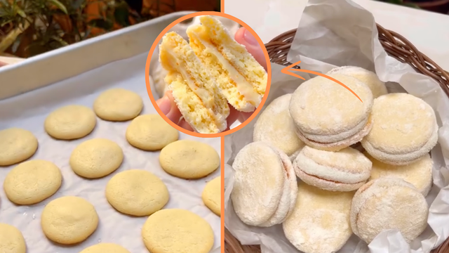 Esse biscoito de leite Ninho com recheio cremoso é uma indecência: receita fácil rende 10 unidades