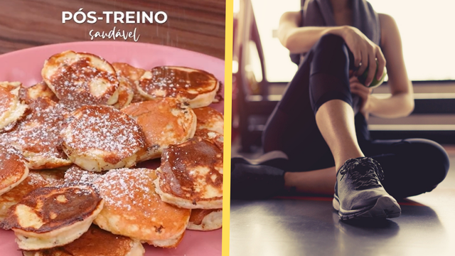 Panquequinha proteica para sair do básico no café da manhã ou pós-treino: receita com banana é simples e saborosa