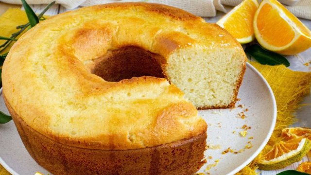 Esse bolo delicioso de laranja combina com qualquer ocasião (Créditos: Shutterstock)