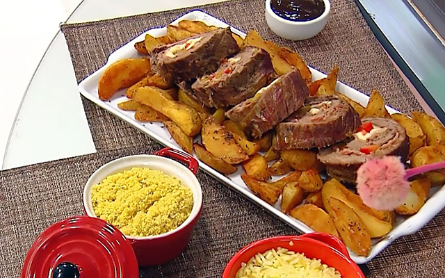 Fraldinha recheada com queijo e bacon: a receita fácil e deliciosa que vai ser a estrela do seu almoço de domingo