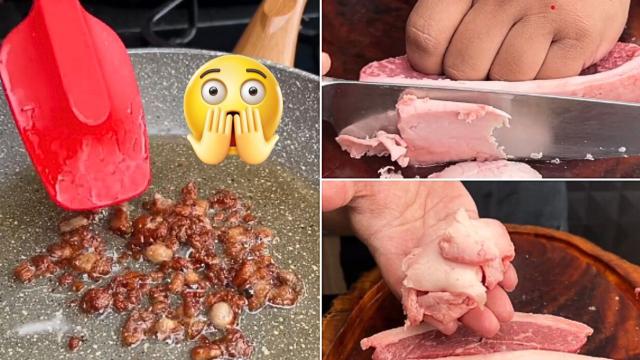Tirei a gordura da picanha no churrasco e esse foi o resultado!