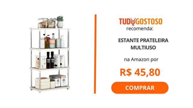 Veja opções de prateleiras e estantes para ter mais organização na sua cozinha