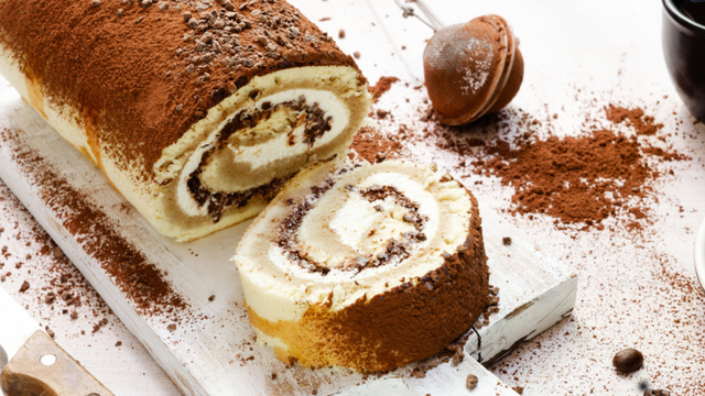 Aprenda a fazer rocambole de tiramisù: uma sobremesa deliciosa, fácil de fazer e que não precisa ir ao forno
