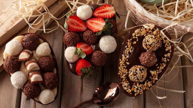 A Páscoa está chegando! Veja 4 formas para você fazer ovos de chocolate artesanais para vender ou presentear