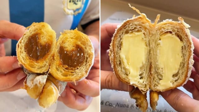 Os croissants recheados com doce de leite e creme de confeiteiro que são a sensação do momento: feitos à mão em três dias de preparação e com 100% de manteiga