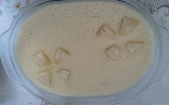 O abacaxi é o astro desse doce maravilhoso: o gelado de abacaxi! (Créditos: Eliane Montovanelli/TudoGostoso)