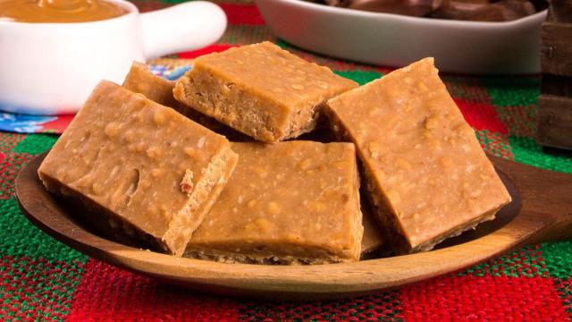 A paçoca vegana fica tão maravilhosa quanto a tradicional (Créditos: Shutterstock)