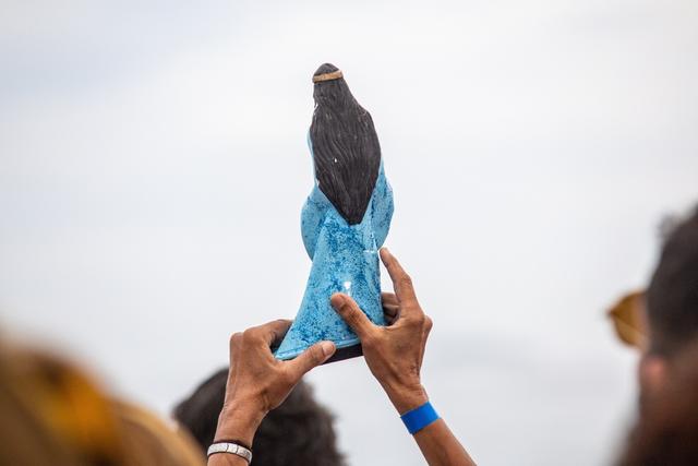 Iemanjá é considerada padroeira dos pescadores e recebe festas por todo país. 