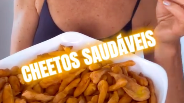 Existe Cheetos saudável? Essa receita prova que sim e ainda é um lanche superproteico para colocar na dieta