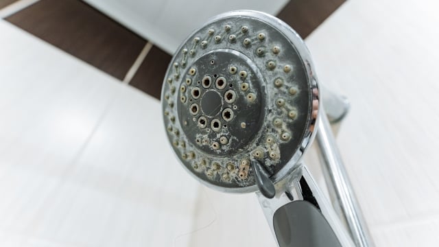 Usando do jeito certo é possível remover o acúmulo de calcário do chuveiro sem muito esforço (Créditos: Shutterstock)
