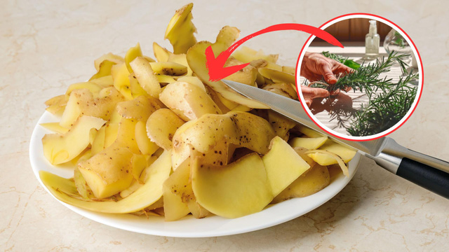 Cozinhar cascas de batata com alecrim: por que fazer e para que serve?