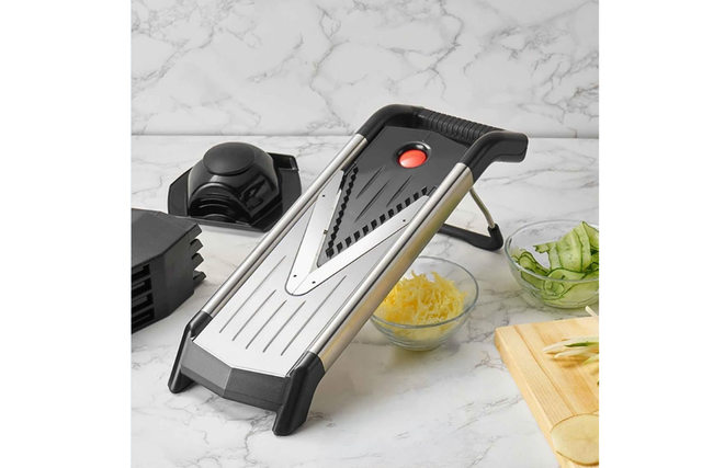 Mandoline profissional com lâminas afiadas e cortes precisos (Divulgação: Amazon)