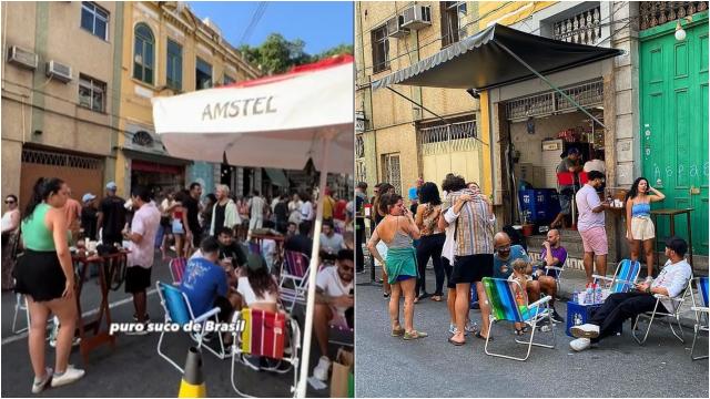 Influenciador diz que bar carioca é "puro suco do Brasil", mas internautas ficam revoltados! Entenda a polêmica
