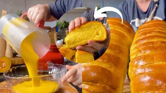 Pão fofinho de abóbora cabotia: siga o modo de preparo respeitando a ordem dos ingredientes e não tem erro!
