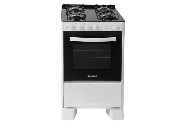 Fogão Suggar com mesa de vidro temperado (Divulgação: Amazon)