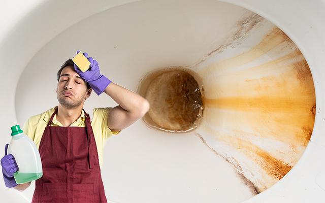 Diga adeus às manchas marrons no fundo do vaso: aqui está um jeito simples para se livrar desse aspecto de sujo do vaso sanitário